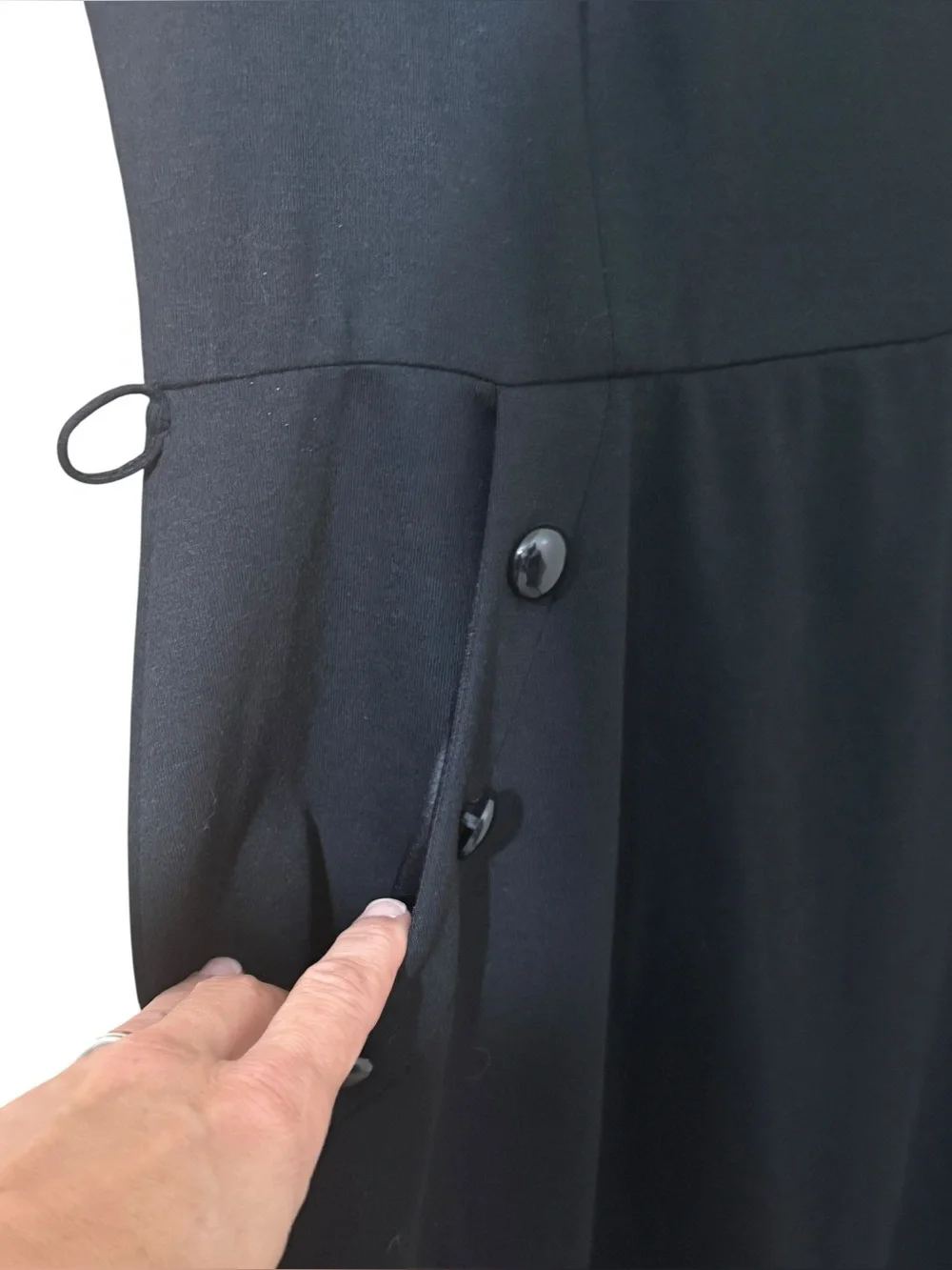 JONES WEAR DRESS Day To Dinner Sheath Dress 16 20.5” p2p Black $90 Retail NWT*